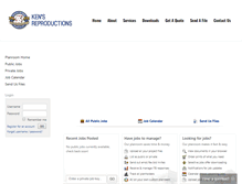 Tablet Screenshot of kensplanroom.com